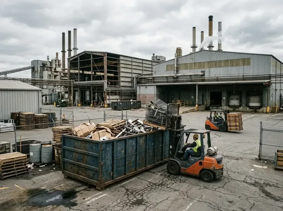 industrial-factory-scrap-conta-003 — frequently asked questions, Cheap Roll-off Dumpster Rentals in Columbia City, IN